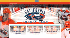 Desktop Screenshot of californiawavehockey.com
